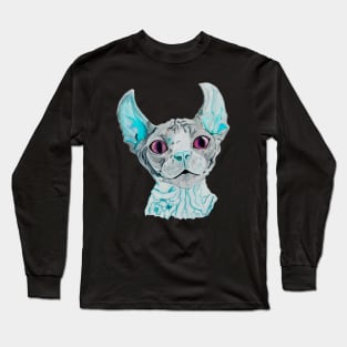 Halucinogen sphynx cat Long Sleeve T-Shirt